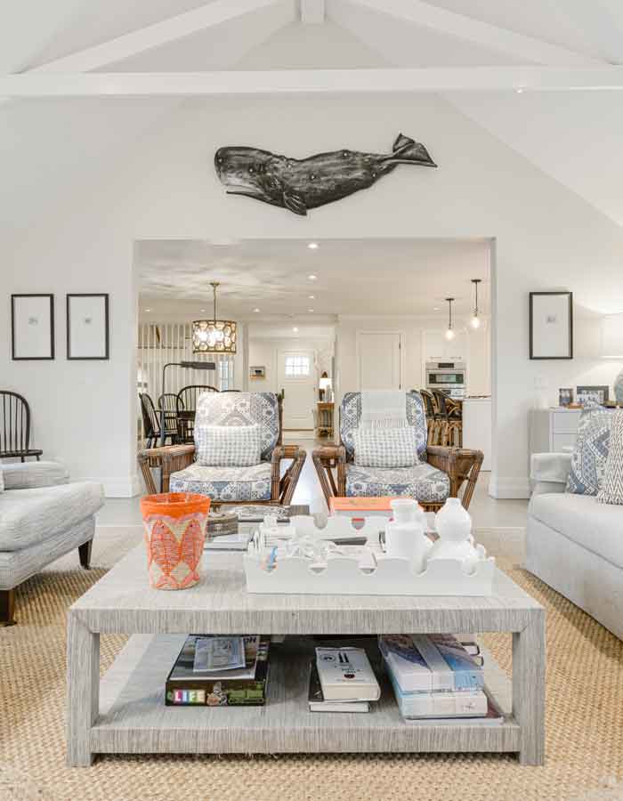 Full-service interior design living room